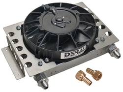 Picture of Derale Performance 15850 13 Row Atomic-Cool Remote Oil Cooler -8AN