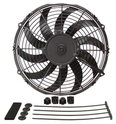 Picture of Derale Performance 16112 12" High Output Curved Blade Electric Puller Fan
