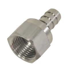 Picture of Derale Performance 98201 -8AN Female Swivel to 3/8" Hose Barb Fitting