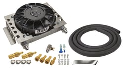 Picture of Derale Performance 15950 15-Row Atomic Cool Transmission Cooler Kit with Fan -8AN
