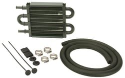 Picture of Derale Performance 13212 4-Pass Power Steering Cooler Kit 8" Series 7000