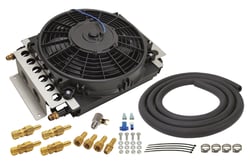 Picture of Derale Performance 13900 16-Pass Electra-Cool Transmission Cooler Kit with 650 CFM Fan