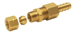 Picture of Derale Performance 13032 Universal 3/8" Transmission Cooler Line Compression Fitting