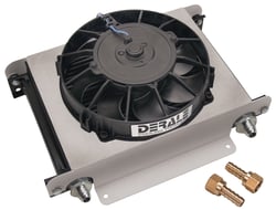 Picture of Derale Performance 13760 25 Row Hyper-Cool Remote Transmission Cooler -6AN