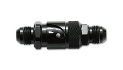 Picture of Vibrant 20808 -8AN Dry Break Quick Release Adapter Fitting with Viton Seal