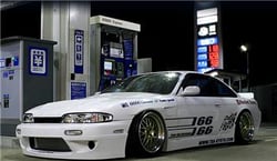 Picture of GReddy 17020255 Rocket Bunny S14 Ver.1 Rear Wide Panel Over-Fenders FRP