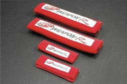 Picture of Weapon-R 828-111-102 2-Inch Racing Harness Shoulder Pads - Red
