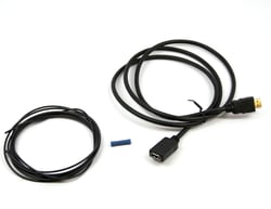 Picture of Bully Dog 40010 5-Foot HDMI and Power Wire Extension Kit for GT Tuners