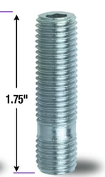 Picture of Gorilla Automotive 77738L Wheel Stud 12mm x 1.50 Thread 1.75" Length