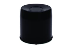 Picture of Gorilla Automotive HC211BC Push Through Hub Cover 5.1" Closed End Steel Black
