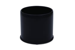 Picture of Gorilla Automotive HC212BC Push Through Hub Cover 5.1" Wheel Bore Black Steel