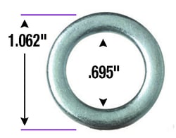 Picture of Gorilla Automotive 79900 Standard Mag Lug Nut Washer