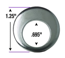 Picture of Gorilla Automotive 79913 Cragar Offset Chrome Washer