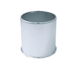 Picture of Gorilla Automotive HC204A Push Through Hub Cover 4.25" Bore Chrome Steel