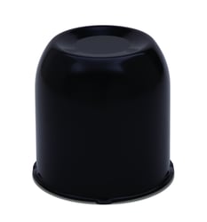Picture of Gorilla Automotive HC202BC Push Through Hub Cover 3.195" Black Steel Closed End