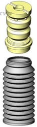 KYB Suspension SB114 Strut Boot Kit with Jounce Bumper — image 2