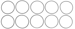 Picture of MAHLE 72239 Engine Oil Filter Gasket O-Ring