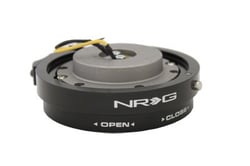 Picture of NRG Innovations SRK-400BK Thin Quick Release Steering Wheel Hub Kit Black