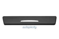 Picture of Genuine BMW 51-45-9-229-096 Cup Holder Trim Right Black with Chrome Accent