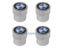 Picture of Genuine BMW 36-11-0-421-544 Bmw Genuine Factory Oem 36110421544 Valve Stem Caps (set Of 4) Roundel Logo
