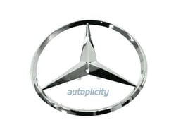 Picture of Genuine Mercedes 204-758-00-58 Trunk Star Emblem