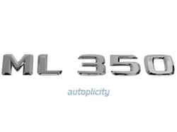 Picture of Genuine Mercedes 164-817-12-15 ML350 Rear Trunk Emblem Badge
