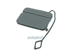Picture of Genuine BMW 51-12-7-187-542 Rear Bumper Tow Hook Cover Primed