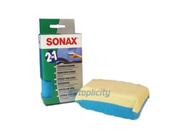 Picture of SONAX 417100 Windscreen Sponge Dual Action Glass Cleaning Tool