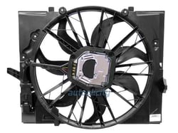 Picture of Genuine BMW 17-42-7-524-881 Engine Cooling Fan Assembly with Shroud