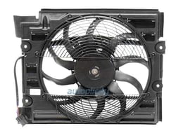 Picture of Genuine BMW 64546921395 A/C Condenser Fan Motor Assembly