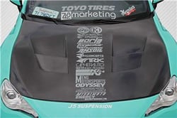 Picture of Carbon Creations 109036 2013-2020 Scion FR-S Toyota 86 Subaru BRZ Carbon Creations Dritech 86-R Hood - 1 Piece