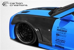 Picture of Carbon Creations 107644 Tjin Edition Carbon Fiber Front Fenders 2010-2015 Chevrolet Camaro 2-Piece