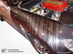 Picture of Carbon Creations 102843 OEM Style Carbon Fiber Fenders 2-Piece