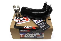 Picture of HPS Performance Products 18521-BLK Silicone Air Intake Hose with T-Bolt Clamps
