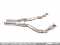 Picture of AWE Tuning 3220-11016 Non-Resonated Downpipes for Audi Q5/SQ5 3.0T