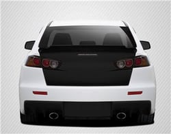 Picture of Carbon Creations 109673 2008-2017 Mitsubishi Lancer / Lancer Evolution 10 Carbon Creations GT Concept Trunk - 1 Piece