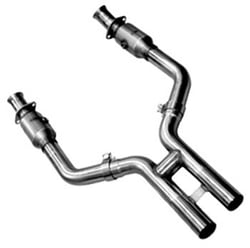 Picture of Kooks Headers Catted H-Pipe with GREEN High-Flow Catalytic Converters