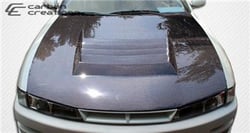 Picture of Carbon Creations 104241 D-1 Style Carbon Fiber Hood