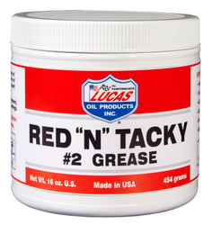 Picture of Lucas Oil 10574 Red N Tacky Grease 1 Lb Lithium Complex