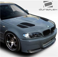 Picture of Duraflex 108631 GTR Style FRP Hood 1-Piece