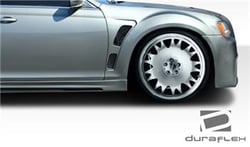 Picture of Duraflex 108330 Brizio Style Fender 2-Piece Fiberglass Body Kit Component