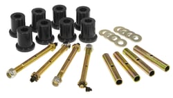 Picture of Prothane 1-815BL Greaseable Rear Spring & Shackle Bushing Kit Black