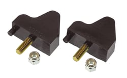 Picture of Prothane 7-1302BL Front Lower Control Arm Bump Stop Kit Black - Pair
