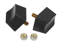 Picture of Prothane 19-1302-BL Universal Bump Stop 1x1-3/4x1-7/16 Curved Top Black Polyurethane