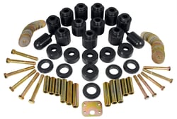 Picture of Prothane 1-114-BL 1-Inch Lift Body Mount Kit Black Polyurethane