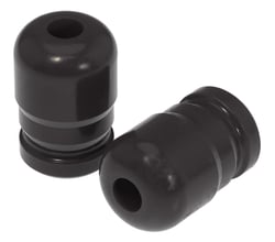 Picture of Prothane 1-1303-BL Jeep Wrangler JK Front Bump Stop Set Black Polyurethane