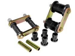 Picture of Prothane 1-1012BL Leaf Spring Eye & Shackle Bushing Kit Black Polyurethane
