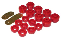 Picture of Prothane 7-148 Body Mount Bushing Set for GM Trucks (Silver)