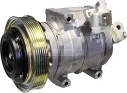Picture of DENSO 471-1638 New A/C Compressor with Clutch