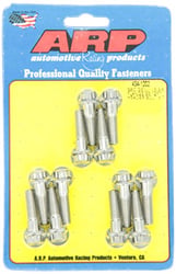 Picture of ARP 434-1202 Stainless Steel Header Bolt Kit LS Small Block Chevy M8 12-Point